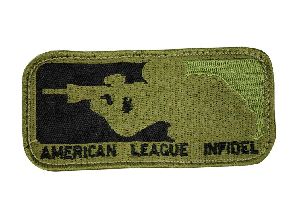 Raptors Tactical 3American League Infidel And White Patch Velcro