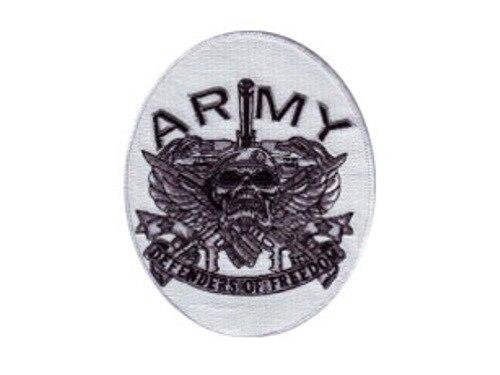Raptors Tactical 4.5'' ARMY Defenders of Freedom Iron On Patch