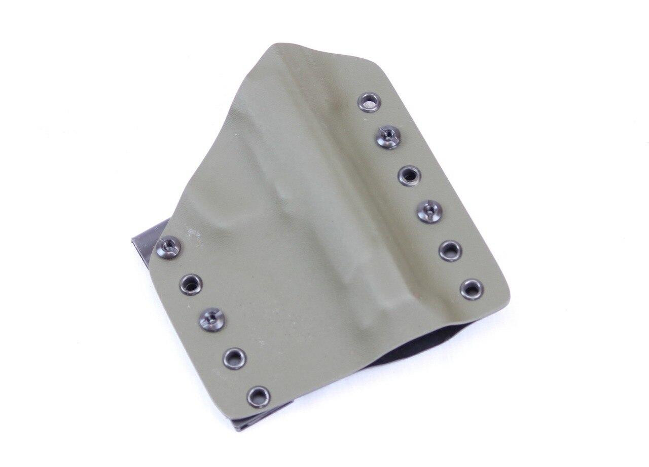 Raptors USA Right Handed Tactical Hip Holster Slim Style MOLLE KYDEX M9/M9A1 OD With Malice Clips MA
