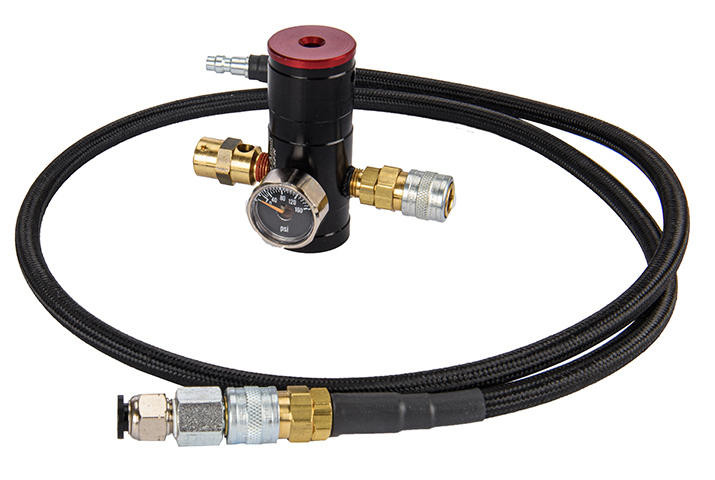 Redline Airsoft Mini-SFR Air System w/ Hose, Black