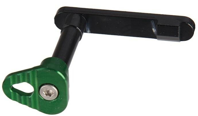 Retro Arms Anodized Aluminum Magazine Catch for M4/M16, Green, Type B