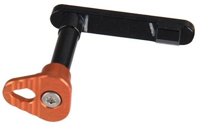 Retro Arms Anodized Aluminum Magazine Catch for M4/M16, Orange, Type B