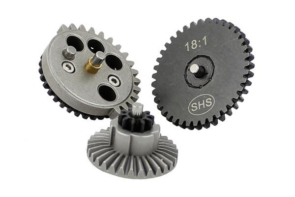 SHS 18:1 Gears Airsoft Standard Torque AEG Gear Set