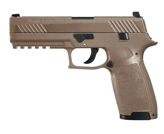 SIG AIR P320 ASP .177 Co2 Blowback Air Pistol, Tan