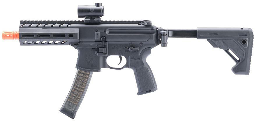 Sig Sauer Proforce MPX AEG w/ VFC Avalon Gearbox Airsoft Rifle, Black