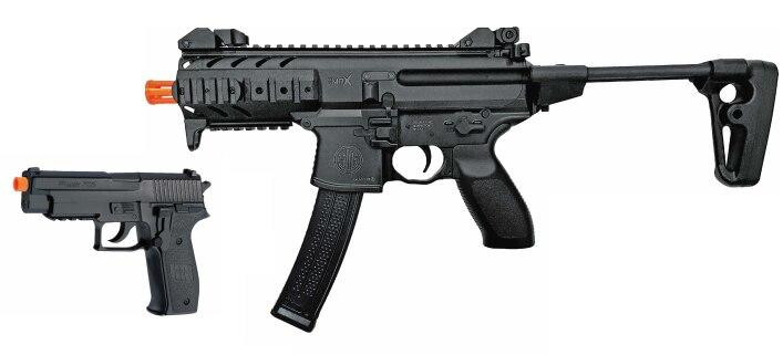 SIG SAUER SIG1 MPX & P226 Spring Airsoft Gun Combo Kit
