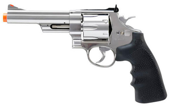Smith & Wesson M29 Airsoft Revolver, Chrome