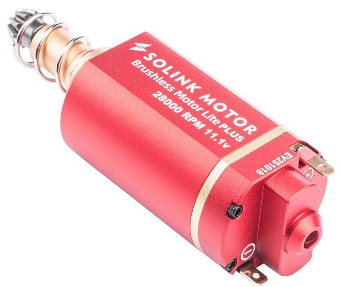 Solink Lite Plus Brushless 28K RPM Classic Airsoft AEG Motor, Long