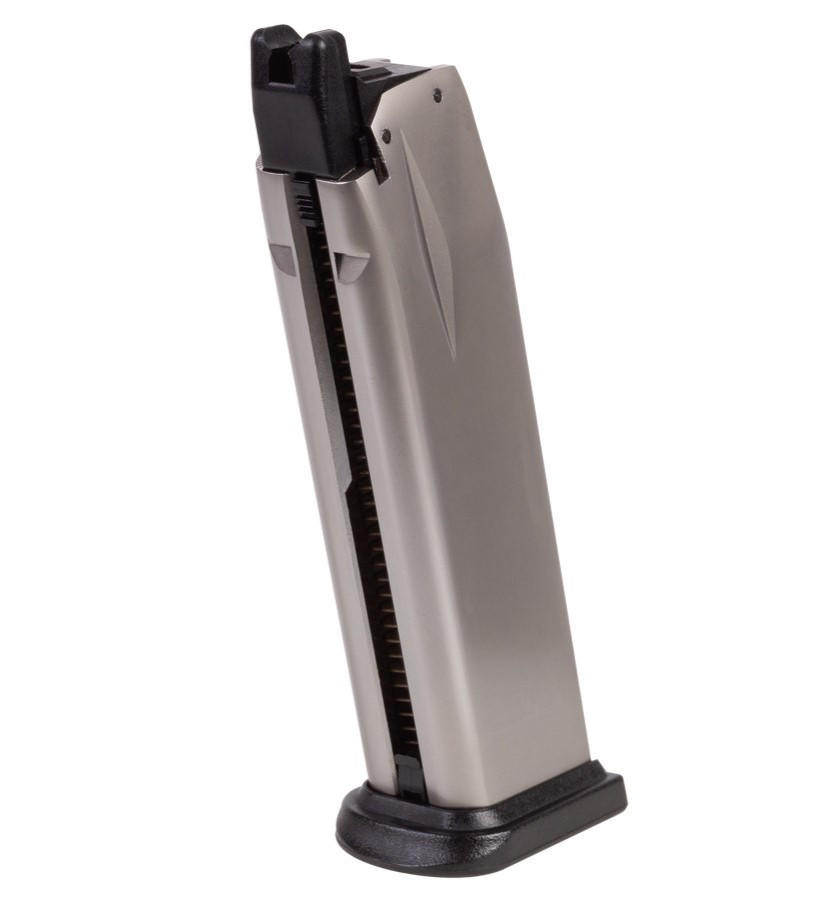 Springfield Armory XDM 3.8" & 4.5" .177 20rds CO2 Blowback BB Pistol Magazine, Black