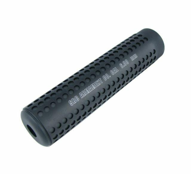 SRC 14mm CCW Mock Silencer, 6.25", Black
