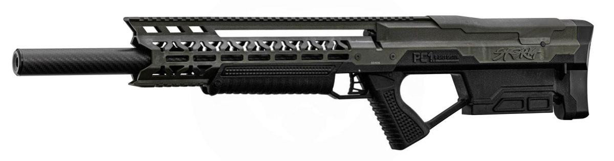 Storm PC1 Short Pneumatic Airsoft Rifle, OD Green