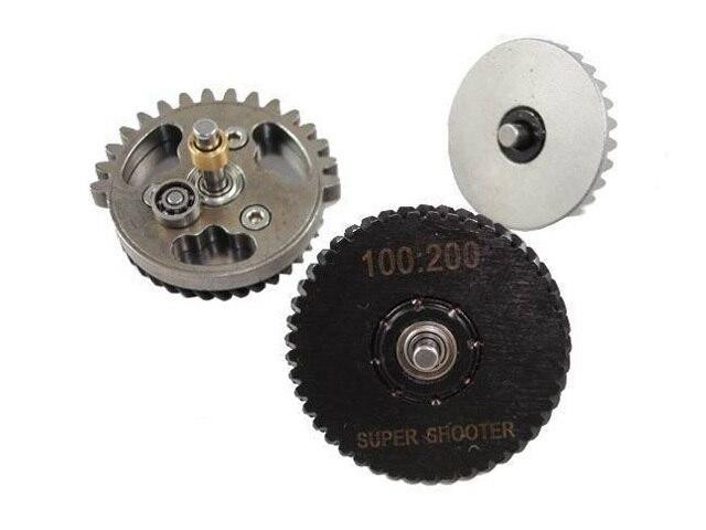 Super Shooter SHS 100:200 Airsoft Gear Set Taiwan AEG High Torque Gears