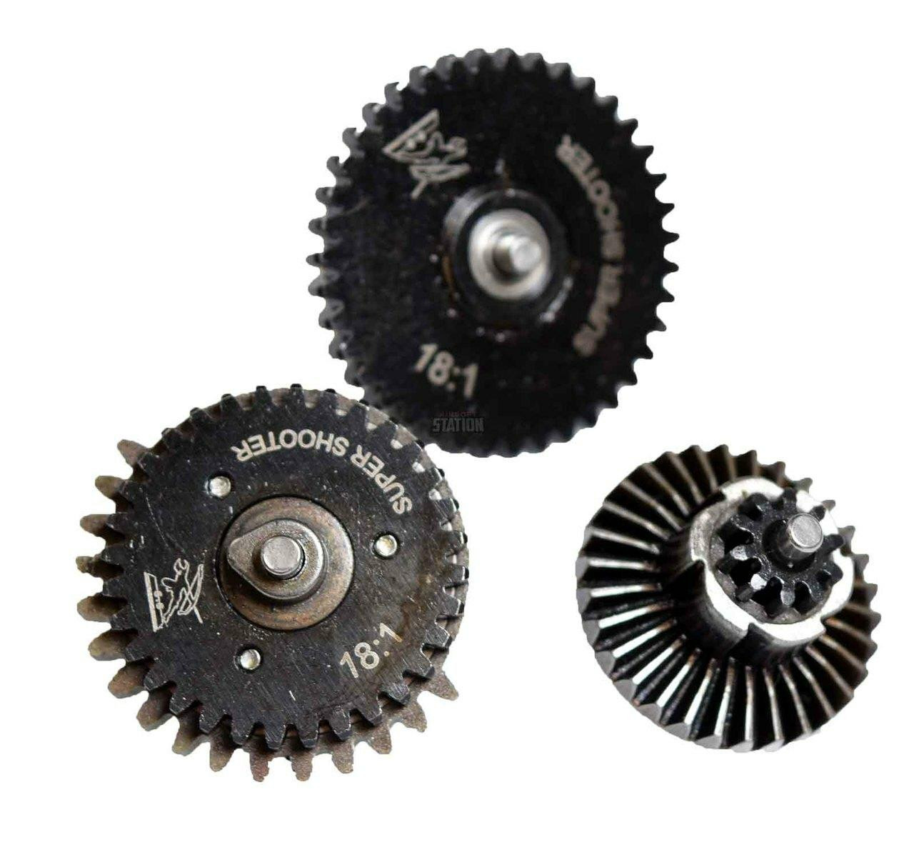 Super Shooter SHS 18:1 Airsoft Gear Set