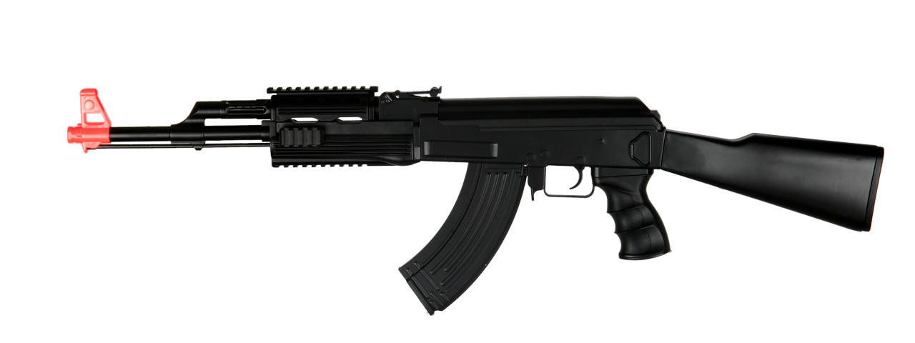 Tactical AK47 Plastic RIS Fixed Stock Electric Airsoft Rifle
