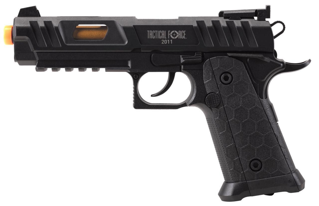 Tactical Force 2011 CO2 Powered Airsoft Pistol, Black