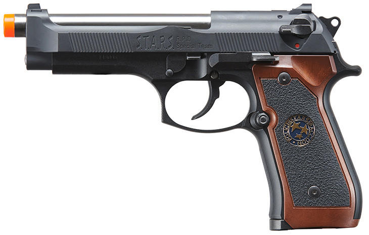 Tokyo Marui Biohazard Samurai Edge Standard Hi-Grade Type GBB Airsoft Pistol, Two-Tone