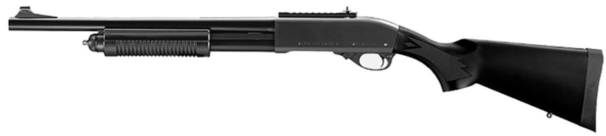 Tokyo Marui M870 Gas Powered Pump Action Airsoft Shotgun, Black
