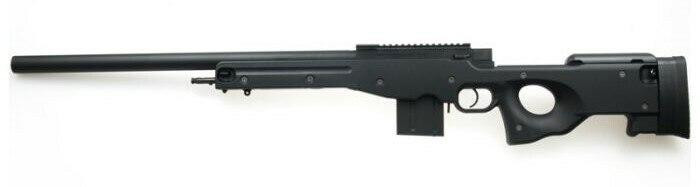 Tokyo Marui L96 AWS Bolt Action Airsoft Sniper Rifle w/ Bull Barrel, Black