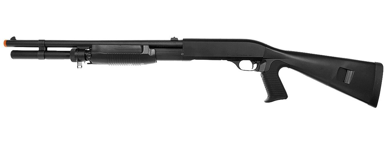 Tokyo Marui Super 90 Full Size Pump Action Airsoft Shotgun, Black