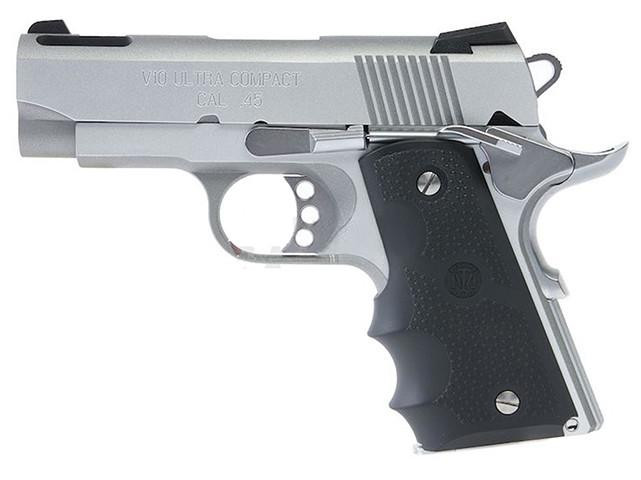 Tokyo Marui V10 Ultra Compact GBB Airsoft Pistol, Silver