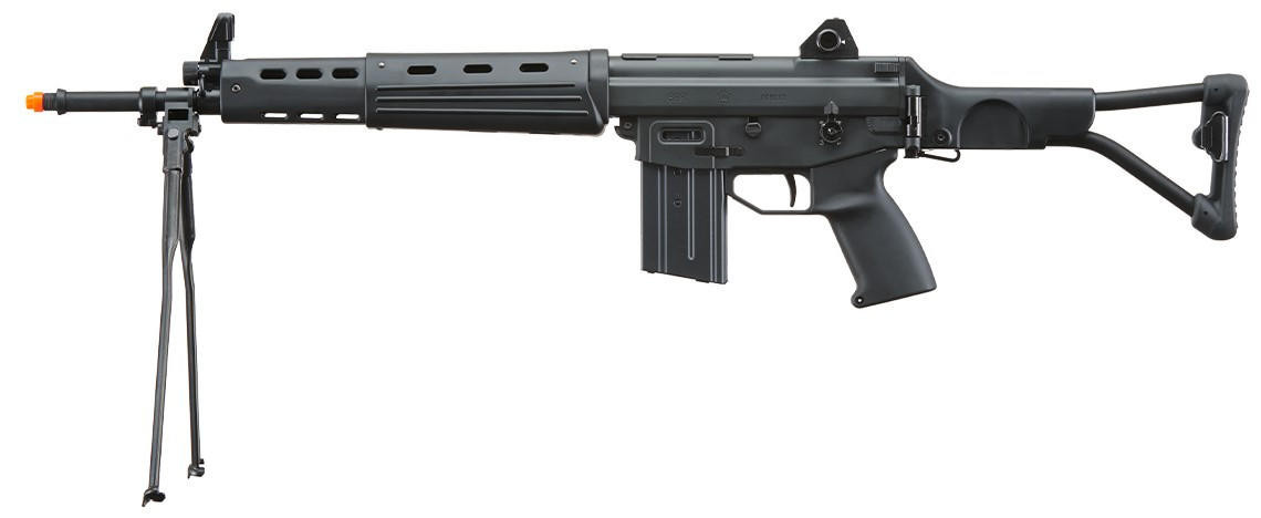 Tokyo Marui MWS JSDF Type 89-F Gas Blowback Airsoft Rifle w/ Folding Stock, Black