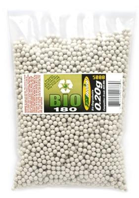 TSD Competition Grade 6mm biodegradable airsoft BBs, 0.20g, 5000 rds, white