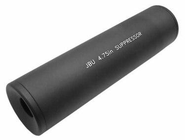 TSD JBU Fake Airsoft Suppressor, 4.75", Aluminum