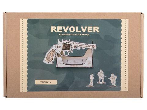 UGears TSZH019 Mechanical Model Wood Rubber Band Gun