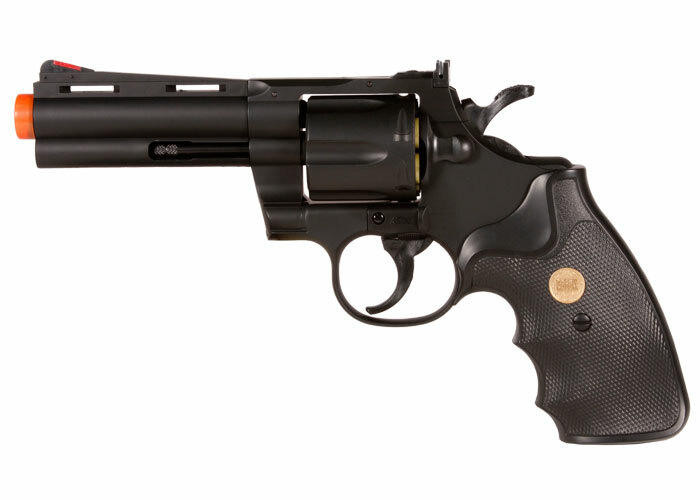 UHC Airsoft Revolver 4" Barrel - Black