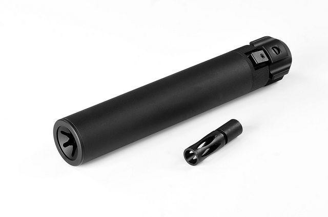 UK Arms Quick Detach (QD) Barrel Extension For MK7A1 w/ Steel Flash Hider