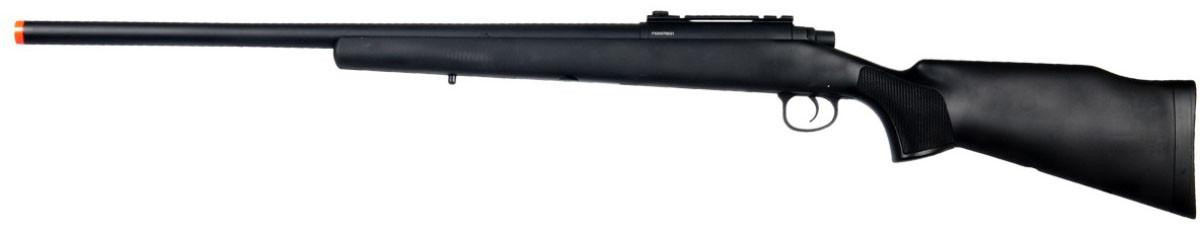 UK Arms Tactical M70 Bolt Action Airsoft Rifle, Black