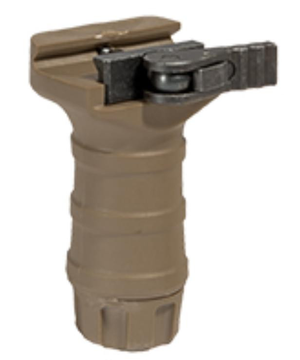 UK Arms TD "Short" Vertical Foregrip Quick-Detach, Dark Earth