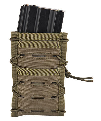 Ukarms Single High Speed M4 Molle Magazine Pouch, OD Green