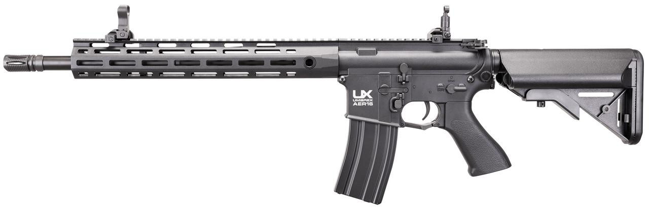 Umarex AER16 .177 Cal Carbine Full-Auto Electric Air Rifle, Black