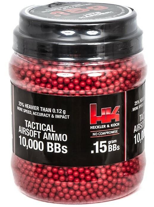 UMAREX HK 0.15g BBs, 10000 CT., Red