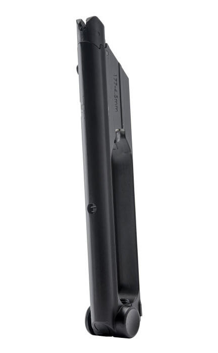 Umarex Legends P08 .177 BB Gun Magazine 21 Rounds, Black