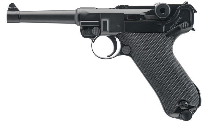 Umarex Legends P08 .177 CO2 Blowback BB Gun Air Pistol, Black