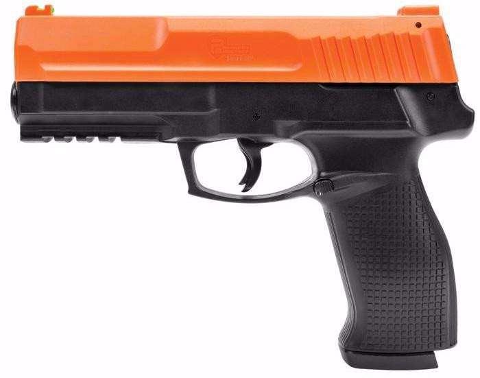 Umarex P2P Secure 68P CO2 Less-Lethal .68 Cal Air Pistol Impact Defense Kit, Orange/Black