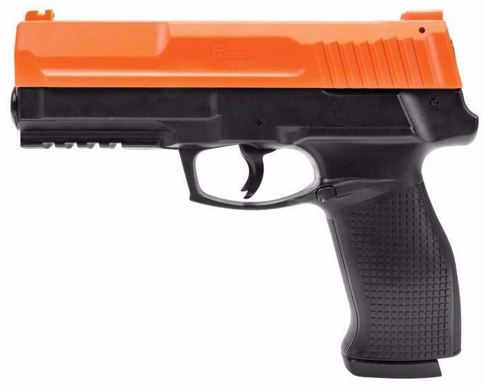Umarex P2P Secure 68P CO2 Less-Lethal .68 Cal Air Pistol Pepper Defense Kit, Orange/Black