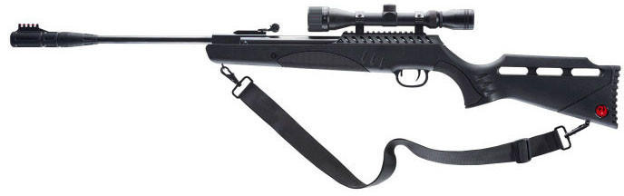 Umarex Ruger Targis .22 Cal Break Barrel Air Rifle with 4x32 Scope Kit, Black