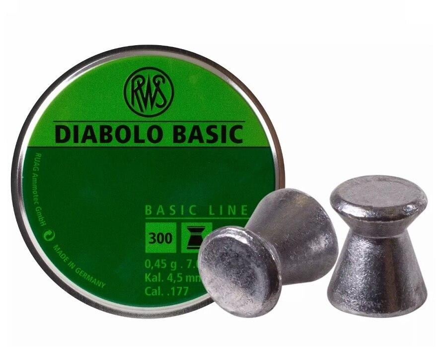 UMAREX RWS Diabolo .177 Cal. 300 Count Wadcutter Pellets, 7.0 Grains