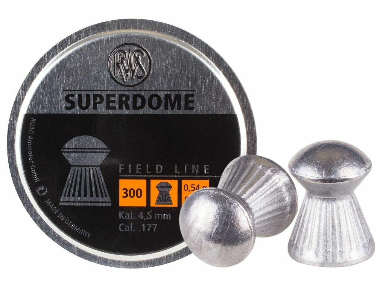 UMAREX RWS Superdome .177 Call. 300 Count Domed Pellets, 8.3 Grains