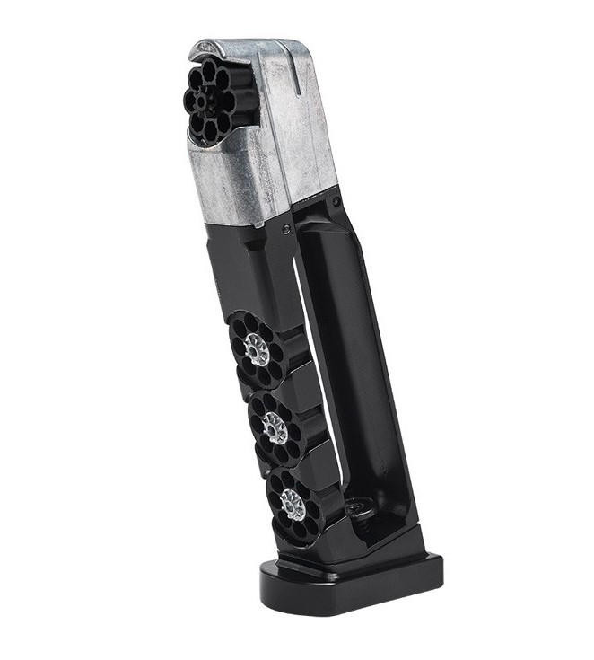 Umarex SA10 .177 BB/Pellet CO2 24rds Air Pistol Magazine, Black