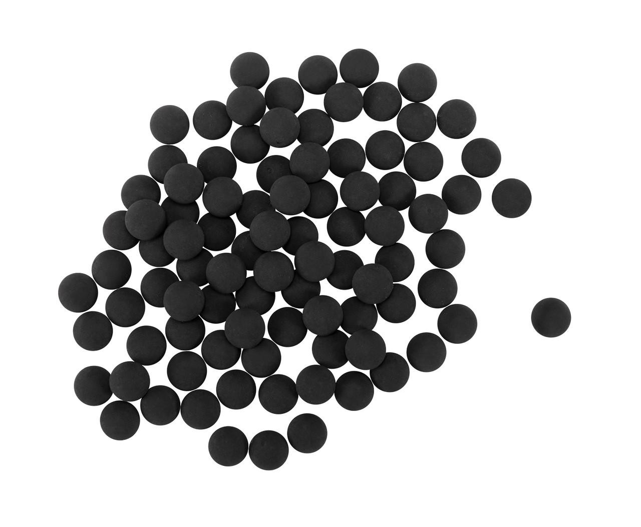Umarex T4E .43 Cal Rubber Ball Ammo, 8000 ct, Black