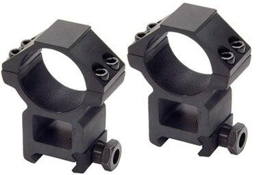 UTG 30mm Rings, High, Weaver Mount, See-Thru