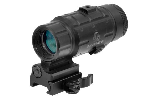 UTG 3X Magnifier with Flip-to-side Quick Detach Picatinny Mount