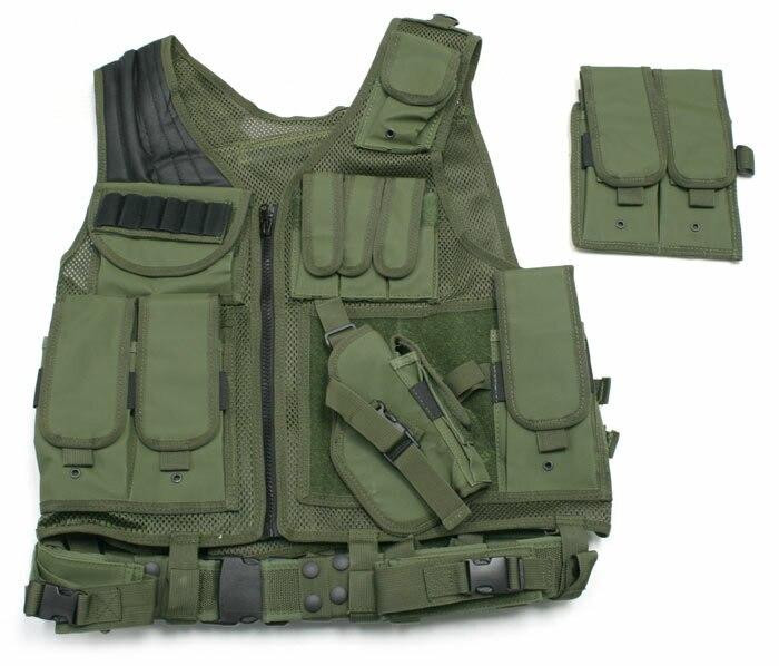 UTG Airsoft Deluxe Tactical Vest (OD Green)