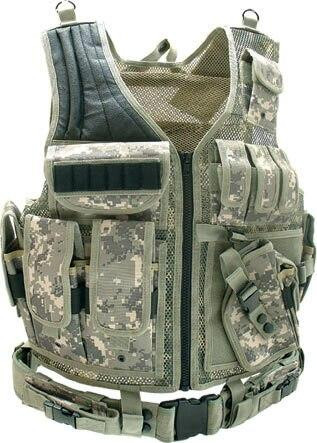 UTG Airsoft Deluxe Tactical Vest Digital (Army Digital Camo)