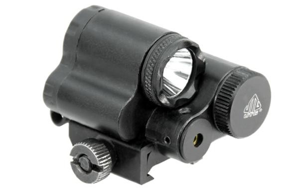 UTG Sub-Compact LED Flashlight and Laser Combo