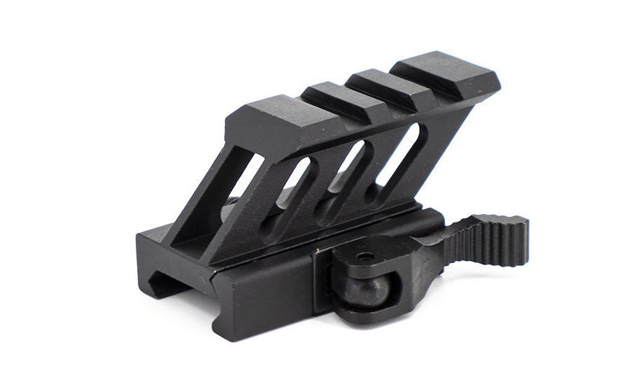 Valken 45 Degree 1" QD Cantilever Riser Mount, Black
